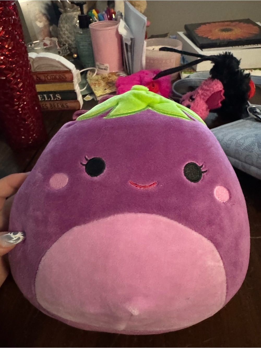 Eggplant squishmallow